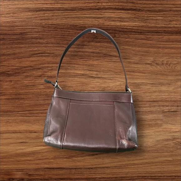 Le‎ Donne Leather Collection Brown Shoulder Bag Classic Everyday Style - Picture 2 of 8